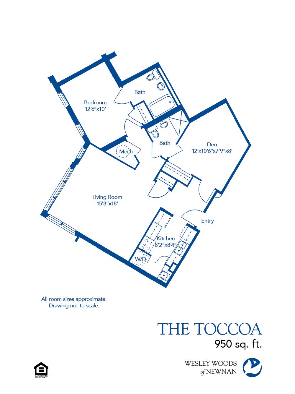 The Toccoa floor plan